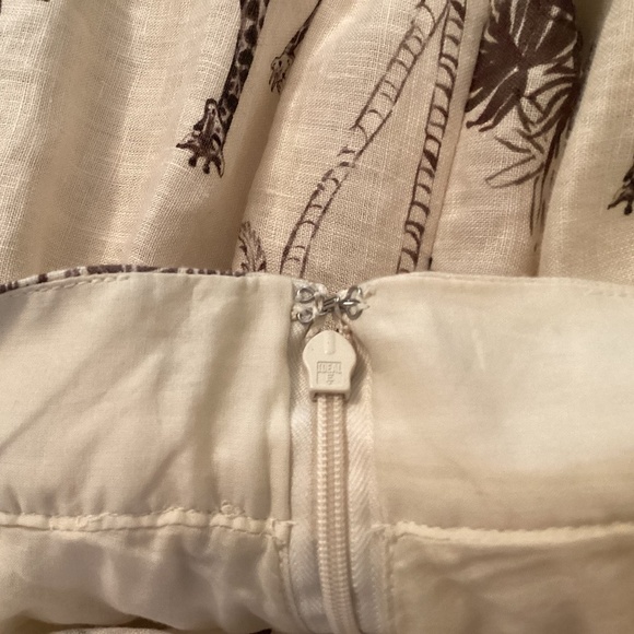 Banana Republic 2 piece set, 100% linen, skirt sz 8, top petite large, WAYFINDER - Picture 11 of 15